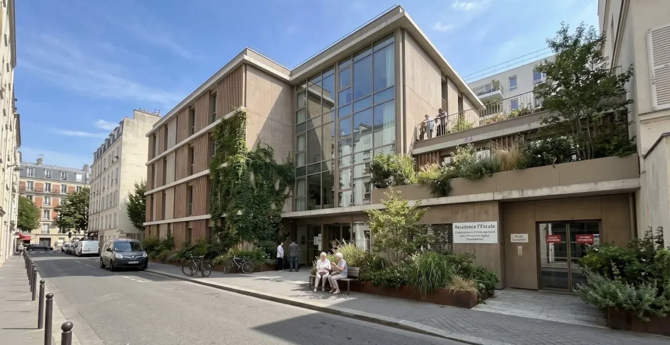 Façade moderne d